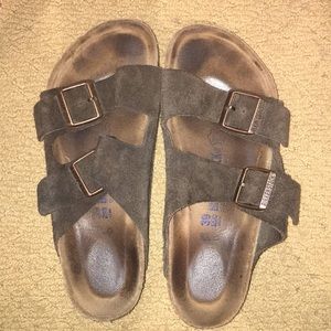 Birkenstock’s 'Arizona' Soft Footbed Suede Sandal
